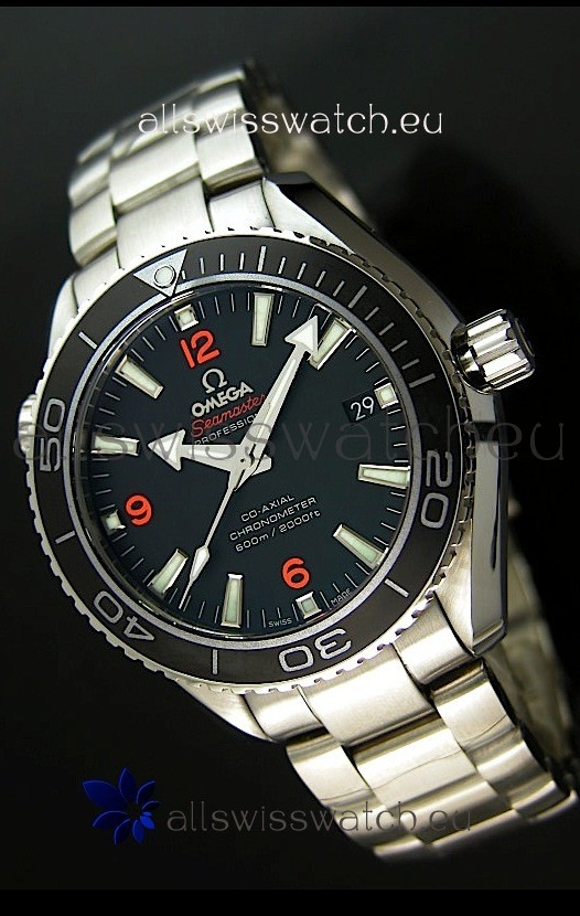 Omega Seamaster Planet Ocean Swiss CERAMIC Watch 42MM - 1:1 Mirror Replica