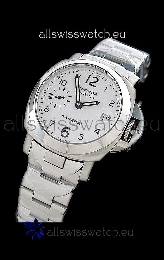 Panerai Luminor Marina 40MM Swiss Watch in Steel Strap