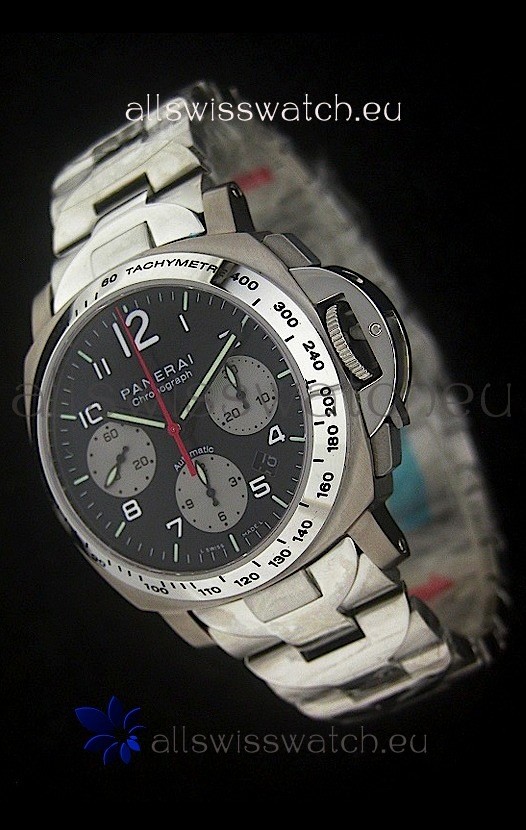 Panerai Luminor Chronograph Swiss Watch 