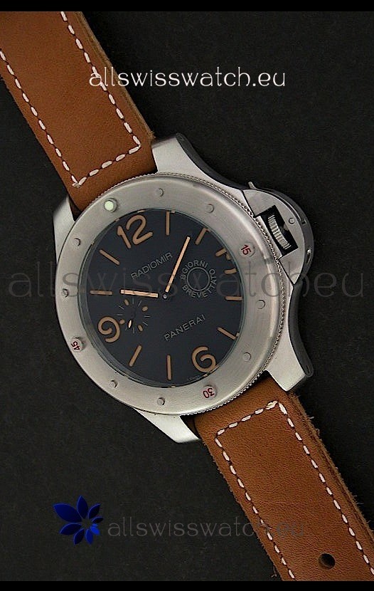 Panerai Radiomir Power Reserve Watch in Black Dial