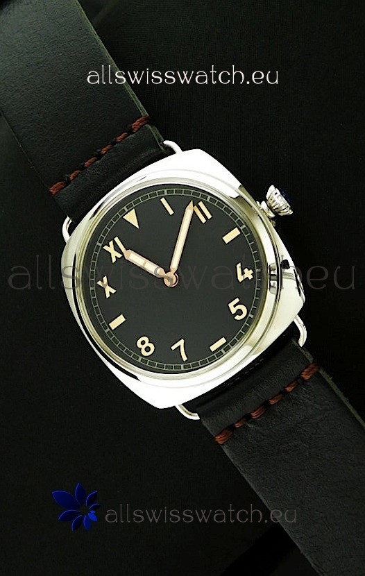 Panerai Radiomir California Vintage Homage Watch in Black Dial
