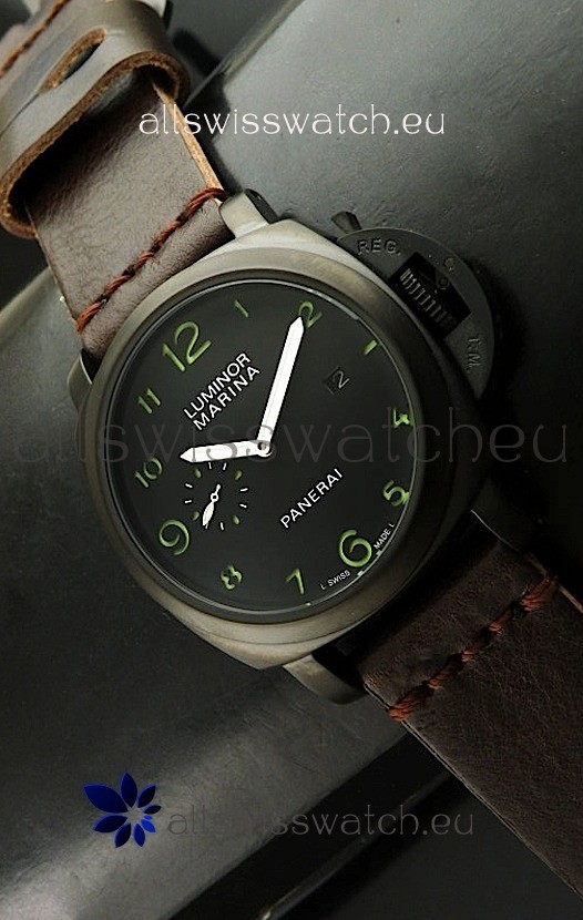 Panerai Luminor Marina PVD Japanese Watch