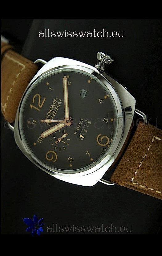 Panerai Radiomir PAM497 10 Days Japanese Replica Watch in Steel Case