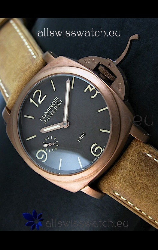 Panerai Luminor Marina Militare 1950 Swiss Replica Watch - Right Hand