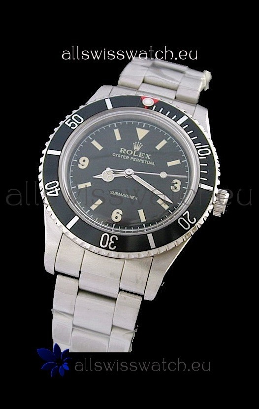 Rolex Submariner Vintage Swiss Replica Watch in Black Dial