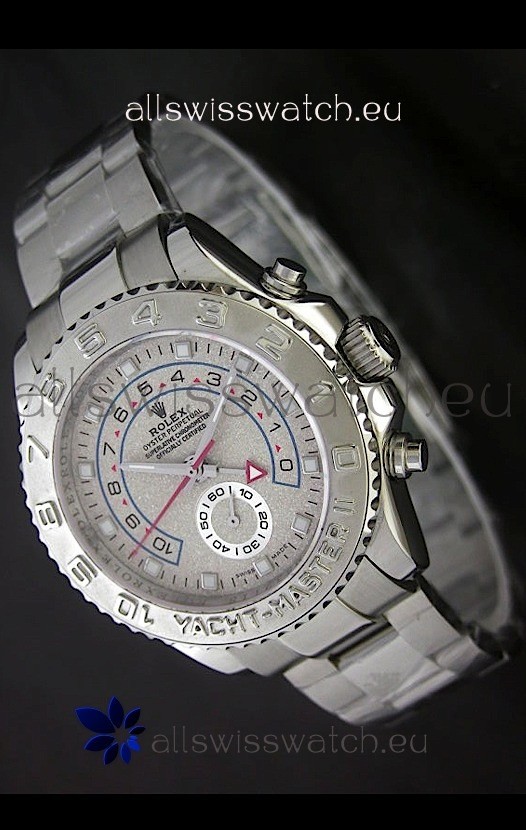 Rolex Yachtmaster II Japanese Replica Watch in Sand Grey Dial