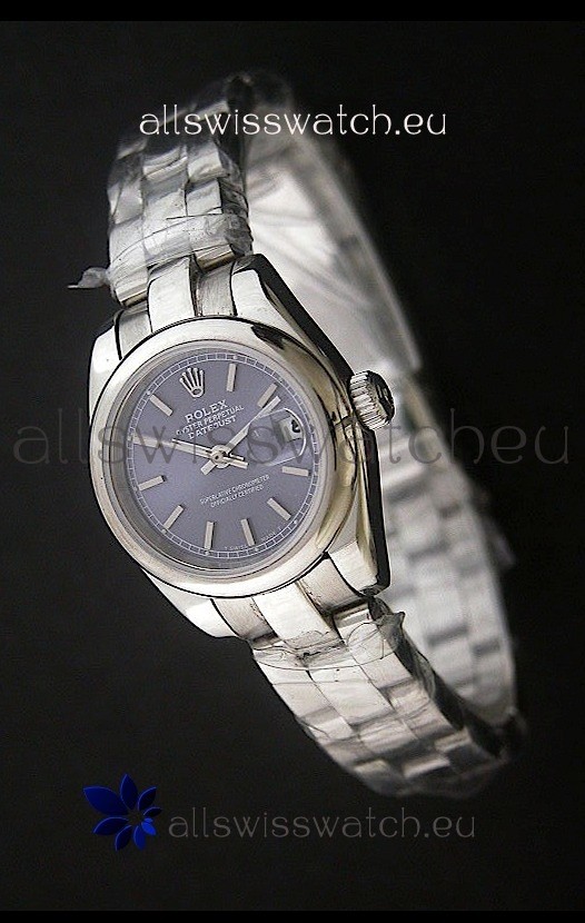 Rolex Datejust Oyster Perpetual Superlative ChronoMeter Japanese Watch in Blue Dial