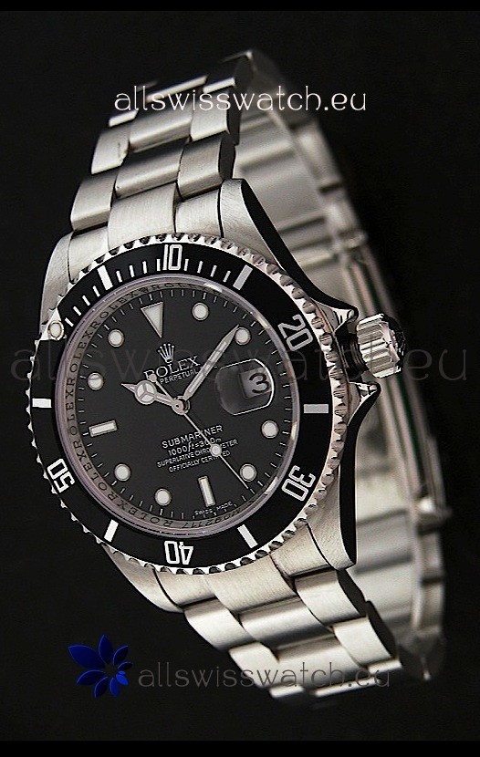 Rolex Submariner Swiss Replica Watch Regular Bezel - 1:1 Mirror Replica Watch