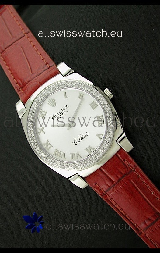 Rolex Cellini Japanese Replica Watch in Roman Hour Markers