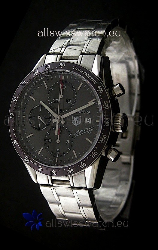 Tag Heuer Carrera JM Fangio Limited Watch in Grey Dial