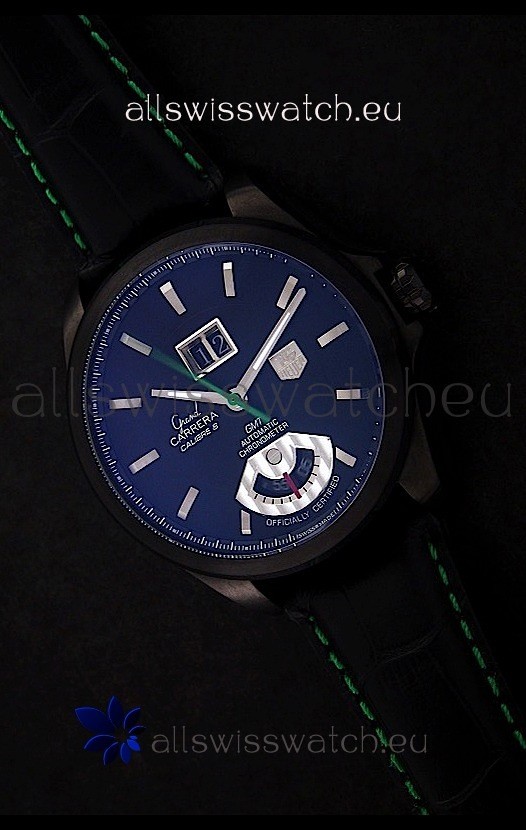 Tag Heuer Grand Carrera Calibre 8 Swiss Automatic PVD Watch