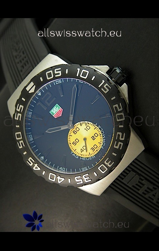 Tag Heuer Formula 1 Japanese Replica Watch in Quartz Movement - All Black Dial
