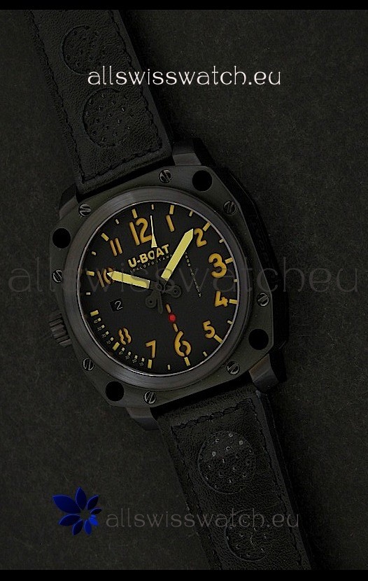 U-Boat Thousands of Feet Black PVD Watch