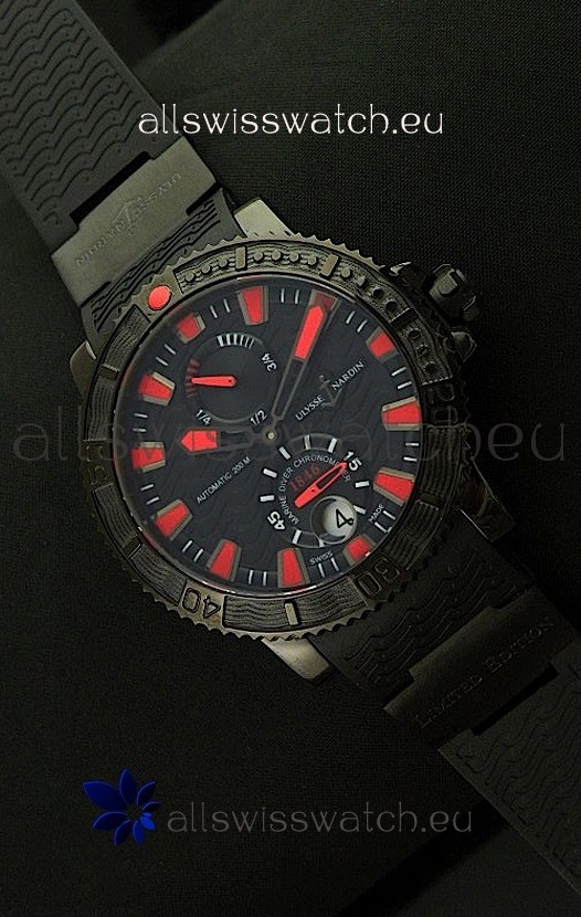 Ulysse Nardin Marine Diver Monaco Edition Swiss Automatic Watch