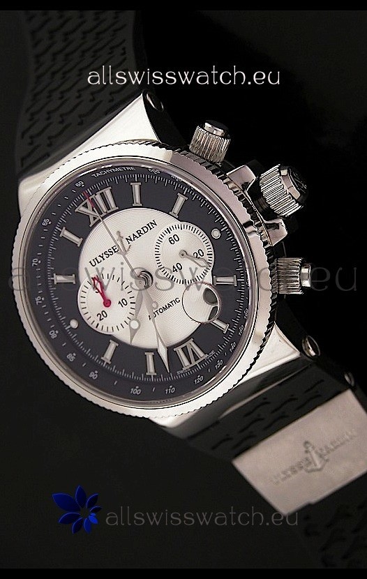 Ulysse Nardin No.239 Swiss Automatic Watch in Black&White Dial
