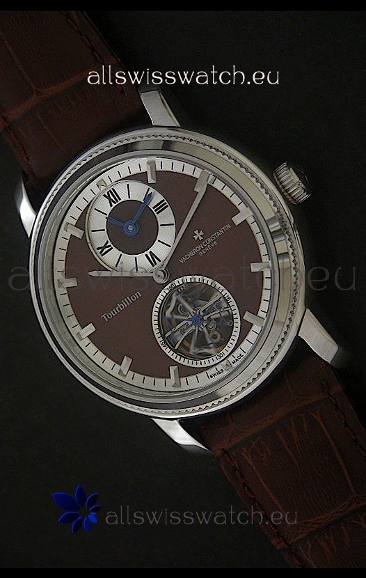 Vacheron Constantin Malte Tourbillon Japanese Watch in Brown Dial