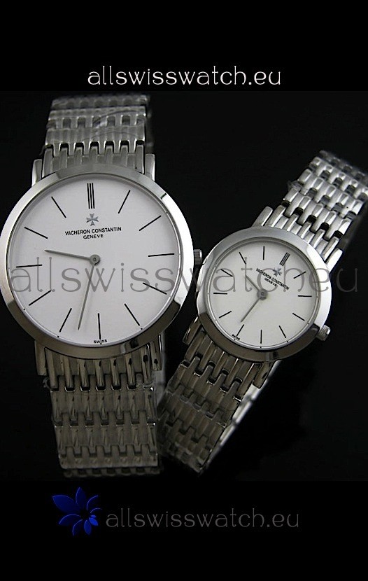 Vacheron Constantin Classical Couple Japanese Steel Watch
