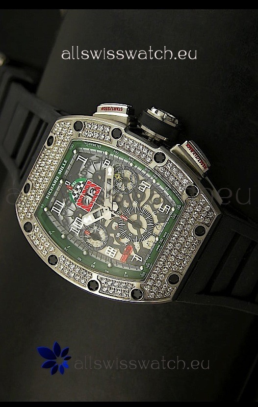 Richard Mille Filippe Massa Edition Titanium Swiss Replica Watch