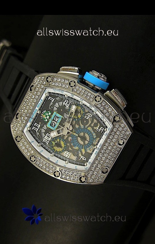 Richard Mille Filippe Massa Edition Titanium Swiss Replica Watch