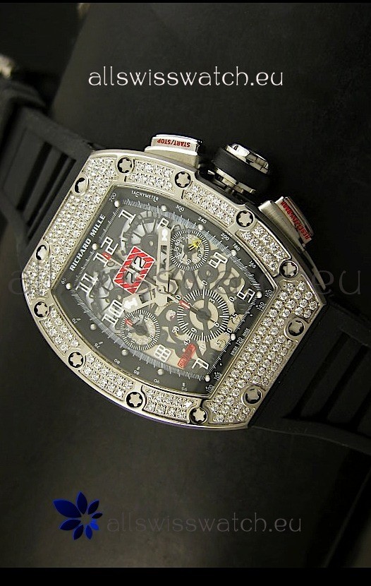 Richard Mille Filippe Massa Edition Titanium Swiss Replica Watch