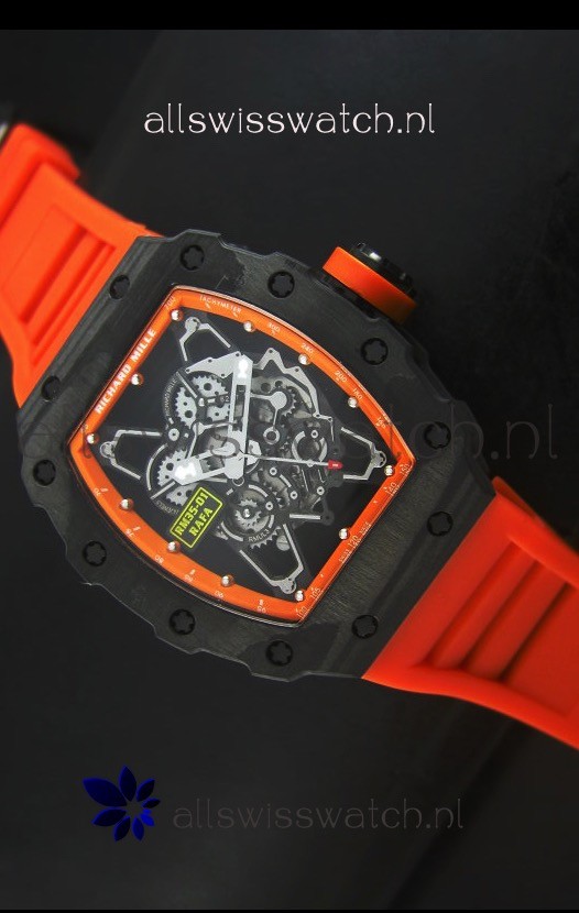 Richard Mille RM35-01 Rafael Nadal Edition Swiss Replica Watch in Orange Indexes