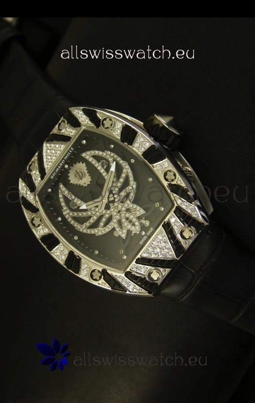 Richard Mille RM051 Tourbillon Swiss Watch in Leather Strap