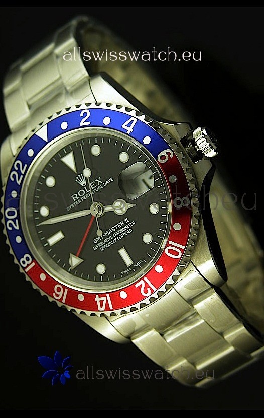 Rolex GMT Masters II Swiss Replica Watch - Updated 2013 Movement