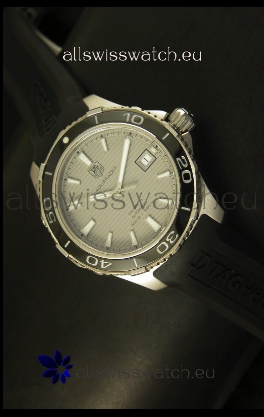 Tag Heuer Aquaracer Calibre 5 Grey Dial Swiss Watch - 1:1 Mirror Edition