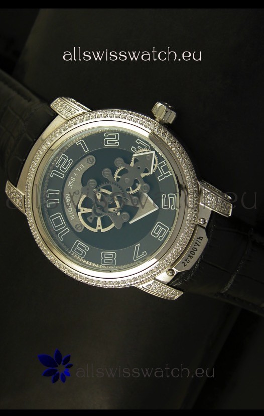 Ulysse Nardin Dual Escapement Japanese Watch in Grey Dial