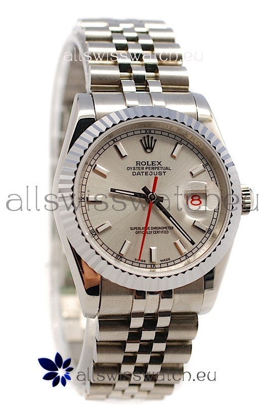 Rolex Datejust Japanese Watch in Grey Dial