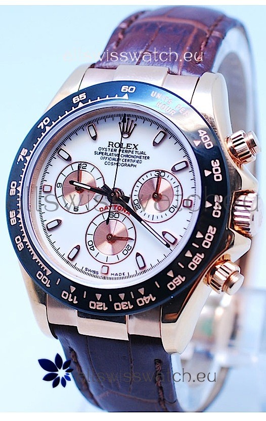 Rolex Daytona Chronograph MonoBloc Cerachrom Bezel Swiss Replica Watch