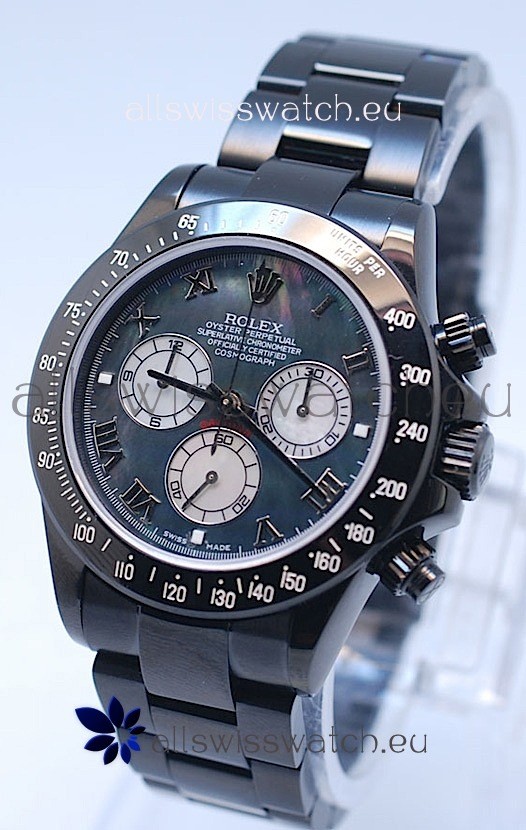 Rolex Daytona Cosmograph Project X Design Black Out Edition Series II Swiss Watch