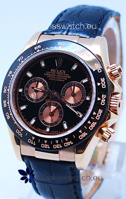 Rolex Daytona Chronograph MonoBloc Cerachrom Bezel Swiss Replica Watch