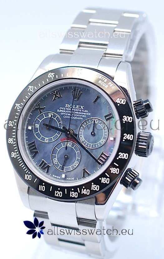 Rolex Project X Daytona Limited Edition Series II Cosmograph MonoBloc Cerachrom Swiss Watch in Pearl Face