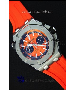 Audemars Piguet Royal Oak Offshore Diver Chronograph Swiss Quartz Replica Watch in Orange