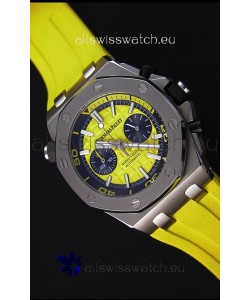 Audemars Piguet Royal Oak Offshore Diver Chronograph Swiss Quartz Replica Watch in Yellow