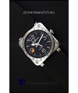 Bell & Ross BR03-93 GMT Steel Swiss Replica Watch 1:1 Edition 42MM
