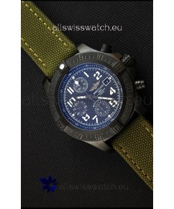 Breitling Avenger Titanium Case Swiss Replica Watch Carbon Dial 1:1 Mirror Replica Watch
