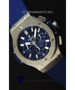 Hublot Big Bang Steel Blue Swiss Replica Watch 1:1 Mirror Replica 