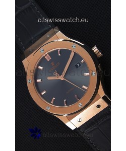 Hublot Classic Fusion Racing Grey King Gold Swiss Replica Watch - 1:1 Mirror Replica