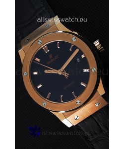 Hublot Classic Fusion King Gold Swiss Replica Watch - 1:1 Mirror Replica