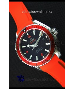 Omega Seamaster Planet Ocean Swiss Orange Strap Replica 45MM 1:1 Ultimate Edition Watch 