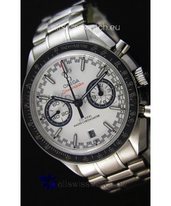 Omega Speedmaster Racing Co-Axial Master Chronograph Swiss Replica Watch White Dial