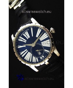 Roger Dubuis Excalibur RDDBEX0378 Steel Blue Swiss Replica Watch 