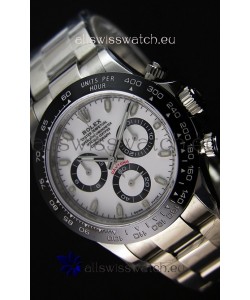 Rolex Cosmograph Daytona 116500LN White Dial Original Cal.4130 Movement - Ultimate 904L Steel Watch 
