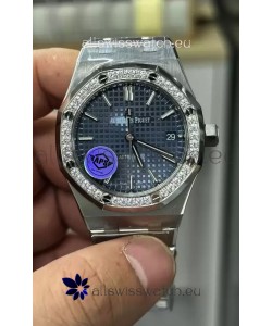 Audemars Piguet Royal Oak 37MM Blue Dial Watch in 3120 Movement - 1:1 Mirror Replica