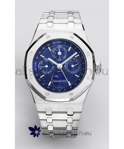 Audemars Piguet Royal Oak Perpetual Calendar Swiss Replica 904L Steel - Blue Dial 