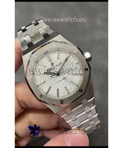 Audemars Piguet Royal Oak 37MM White Dial 904L Steel Watch in 3120 Movement - 1:1 Mirror Replica