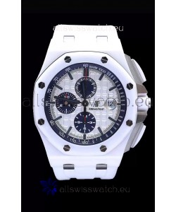 Audemars Piguet Royal Oak Offshore White Ceramic - Ultimate 1:1 3126 Movement
