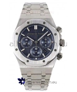 Audemars Piguet Royal Oak Chronograph 1:1 Mirror Replica - 904L Steel in Blue Dial 41MM